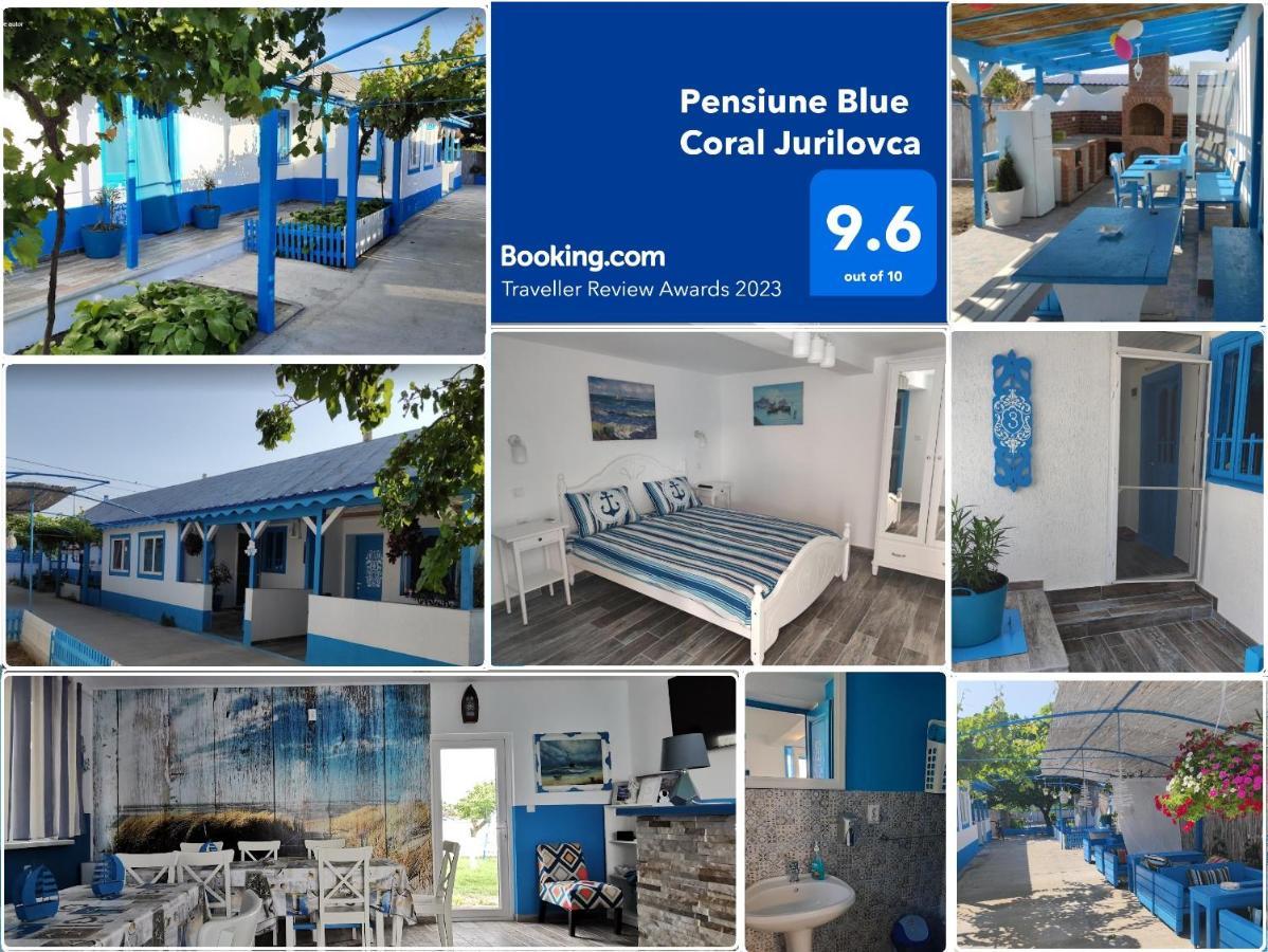 Pensiune Blue Coral Jurilovca Exterior photo